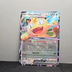 Pokemon TCG Meowth EX 062/088 Perfect Order Mint Condition - Image 1