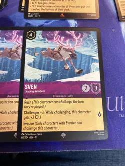 Sven - Leaping Reindeer Winterspell 4x x4 Disney Lorcana Playset - Image 1