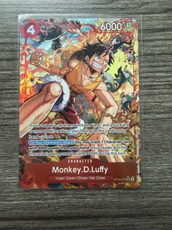 Monkey.D.Luffy (Alternate Art) OP16-015 The Time of Battle Foil - Image 1