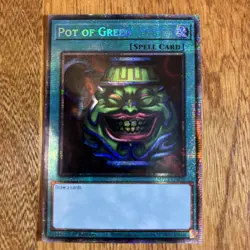 Yugioh - Pot of Greed - MP25-EN050 - Starlight Rare - NM/M - Image 1