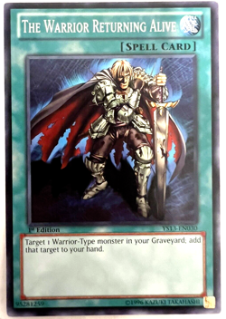 YuGiOh! - The Warrior Returning Alive - Common - Image 1