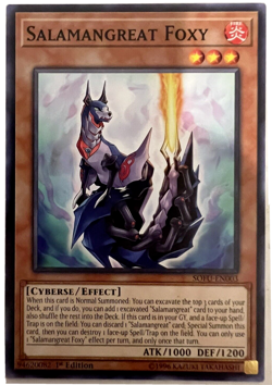 YuGiOh! - Salamangreat Foxy - Common - Image 1