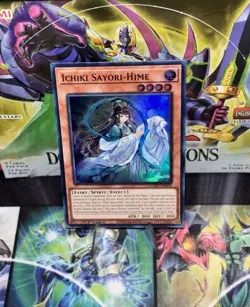 Yugioh Ichiki Sayori-Hime DOOD-EN030 1st Edition Super Rare - Image 1