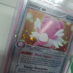 Blissey ex 101/115 Ex Unseen Forces Holo Near Mint 2005 Vintage Pokemon TCG Card - Image 3