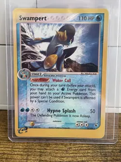 (NEAR MINT) 2003 Swampert Reverse Holo 13/109 Pokemon Ruby & Sapphire TCG Card - Image 1