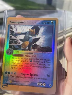 (NEAR MINT) 2003 Swampert Reverse Holo 13/109 Pokemon Ruby & Sapphire TCG Card - Image 3
