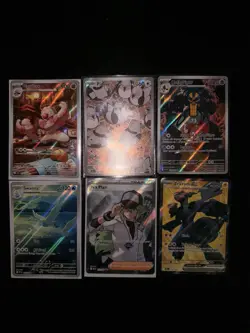 Pokemon Black Bolt And White Flare Cards. - Image 1
