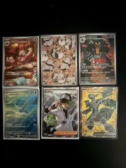 Pokemon Black Bolt And White Flare Cards. - Image 2