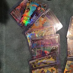 Around 200 (NM) SR Cards From Masters And Fusion World Sets Dragon Ball Super. - Image 1