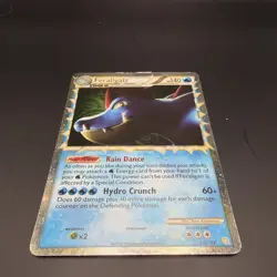 2010 Pokemon TCG FERALIGATR #108/123 HeartGold & SoulSilver Holo Ultra Rare - Image 2