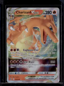 Charizard VSTAR 019/159 Holo Rare Star Blaze NM Pokemon Card 2023 - Image 1