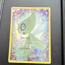 Pokemon Celebi Promo Holo Card 70 HP XY Set Basic XY111 Mitsuhiro Arita - Image 1