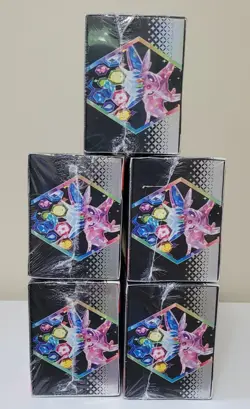 Pokemon Scarlet & Violet Prismatic Evolutions Sealed Surprise Box Lot Of (5) NEW - Image 4