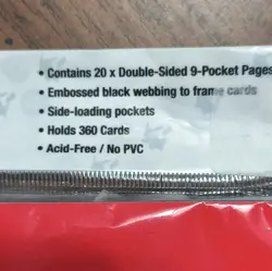 Ultra PRO Pokemon TCG Pro-Binder 9-Pocket Side-Loading 360 Cards 20 Pages - Image 3