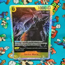Bandai One Piece Card Game Gecko Moria OP14-104 Special Foil 10000 Power - Image 1