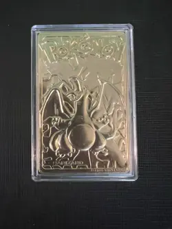 Pokemon Charizard 23K Gold-Plated Trading Card With COA - Image 3