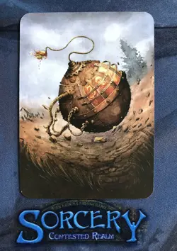 Sorcery Contested Realm Beta FOIL Doomsday Device Unique Card - Image 2