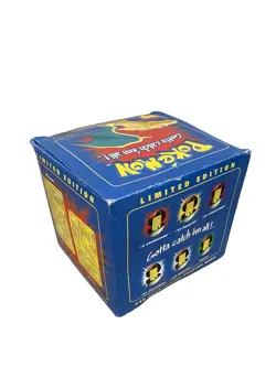 1999 Pokemon Burger King Charizard 23K Gold Plated Card & SEALED Pokeball BLUE - Image 5