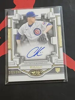2023 Topps Tier One - Break Out Autographs #BOA-CK1 Caleb Kilian 01/299 Cubs - Image 1
