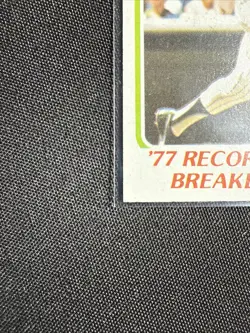 1978 Topps - Reggie Jackson - Record Breaker Most HR’s One World Series #7 NY - Image 5