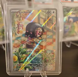 Lechonk Pokemon TCG SV03: Obsidian Flames Holo Card 209/197 NM Condition - Image 1