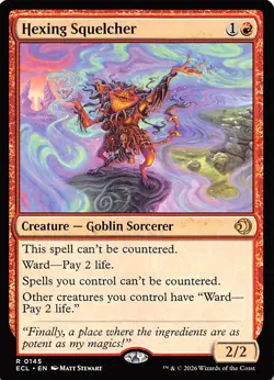 Hexing Squelcher 145 Lorwyn Eclipsed Magic the Gathering - Image 1