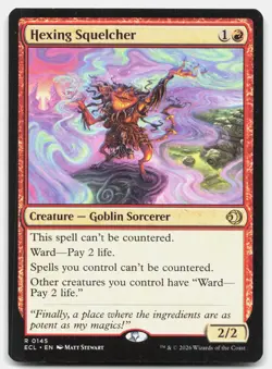 Hexing Squelcher - NM Near Mint - ECL Lorwyn Eclipsed # 145 - MTG Magic - Image 1