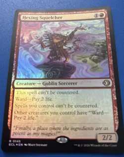 Hexing Squelcher Lorwyn Eclipsed Foil Near Mint English MTG Magic Card - Image 1