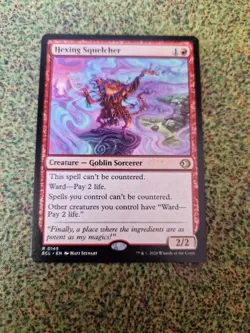 Hexing Squelcher - ECL #145 - Non-Foil - NM - Magic MTG Lorwyn Eclipsed - Image 1