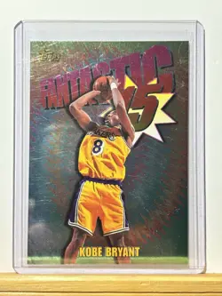 Topps Fantastic 15 Kobe Bryant Lakers 1997-98 Insert Basketball Card #F12 - Image 3