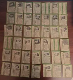 1971 Topps Baseball 42 Card Lot Commons Range # 2-446 List In Description - Image 2