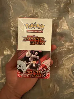 Pokemon TCG Destined Rivals Half Booster Box (18 Packs Sealed & Brand New) - Image 1