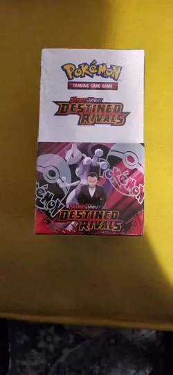 Pokemon TCG Destined Rivals Half Booster Box New And Sealed - Image 1
