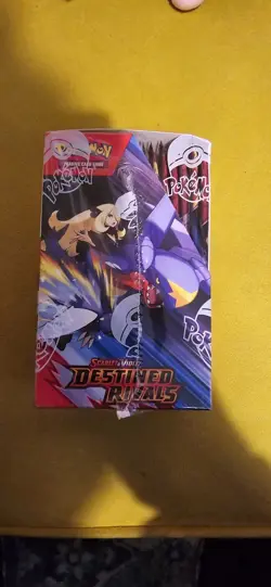 Pokemon TCG Destined Rivals Half Booster Box New And Sealed - Image 3