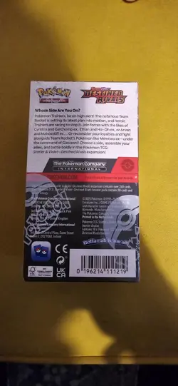 Pokemon TCG Destined Rivals Half Booster Box New And Sealed - Image 4