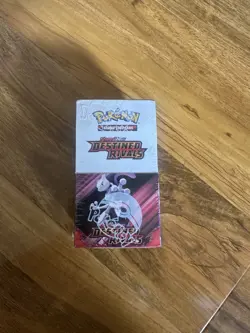 IN HAND New Sealed Pokemon TCG Destined Rivals Half Booster Box 18 Packs X 1 - Image 1
