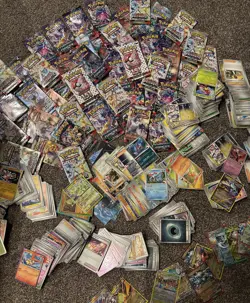 Massive job lot new Pokemon cards play stamped legal scarlet violet packs opened - Image 1