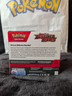 Pokemon TCG Destined Rivals Full Booster Box Unsealed - 36 Sealed Packs NEW - Image 2