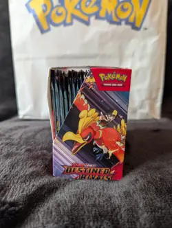 Pokemon TCG Destined Rivals Full Booster Box Unsealed - 36 Sealed Packs NEW - Image 3