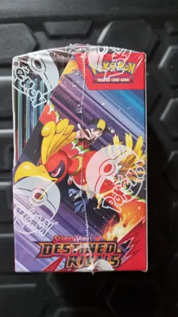 Pokemon TCG Destined Rivals Sealed Half Booster Box BRAND NEW 18 Packs - Image 3