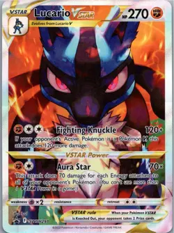 Pokemon Lucario VSTAR #SWSH291 SWSH: Sword & Shield Promo Cards NM - Image 1