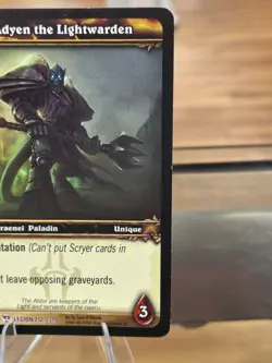 World of Warcraft TCG Legion 212/319 Adyen the Lightwarden Free Shipping! - Image 4