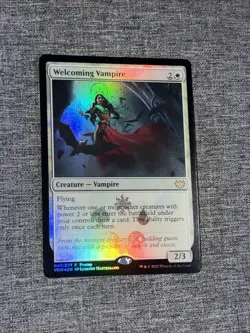 Magic The Gathering Welcoming Vampire Innistrad: Crimson Vow 046/277 Foil P - Image 1