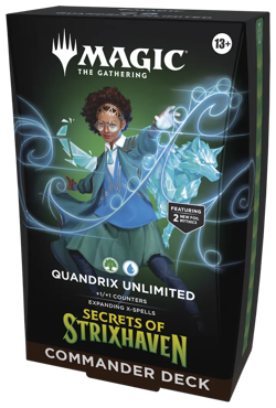 MTG - Secrets of Strixhaven - Commander Deck - Quandrix Unlimited - Image 1