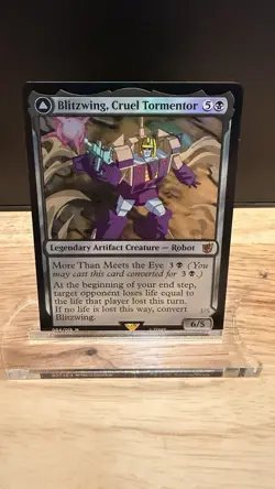 Blitzwing, Cruel Tormentor Universes Beyond: Transformers Foil - Image 1