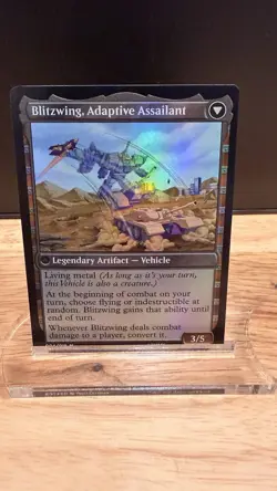 Blitzwing, Cruel Tormentor Universes Beyond: Transformers Foil - Image 2