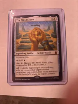 The Mind Stone Marvel Super Heroes Mythic Rare MSH-0021 - Image 1