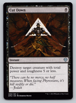 Cut Down - Dominaria United - MTG - Image 1