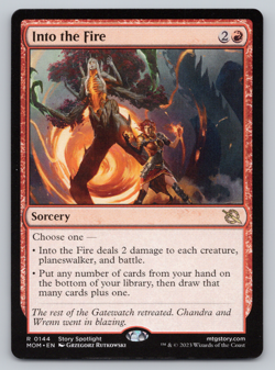 Into the Fire - March of Machine - MTG - Image 1