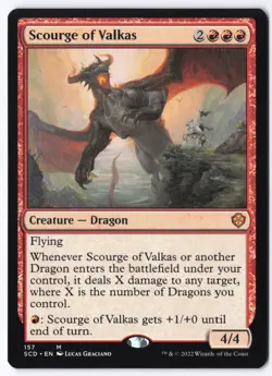 Scourge of Valkas 157 Starter Commander Decks - Image 1